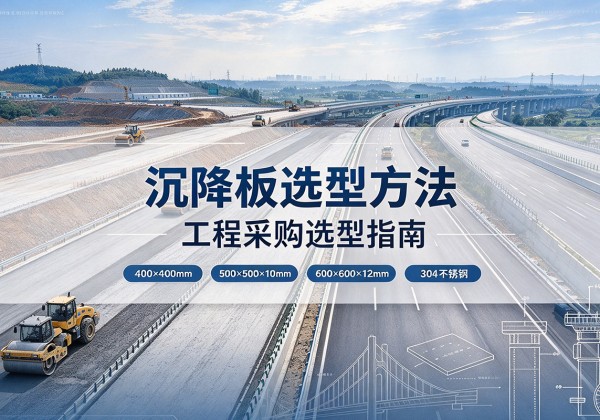 海南沉降板选择方法